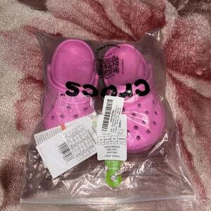 CROCS Classic Clog Toddler Size 8 Pink New